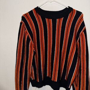 RVCA striped sweater large medium